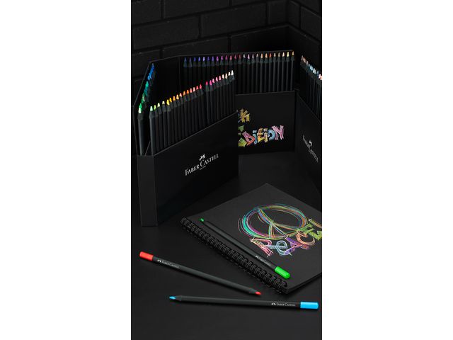 Färgpenna Black Edition 100/fp